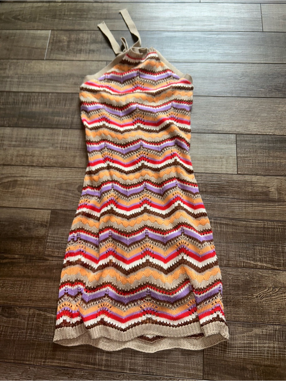 Halter Top Knit Dress